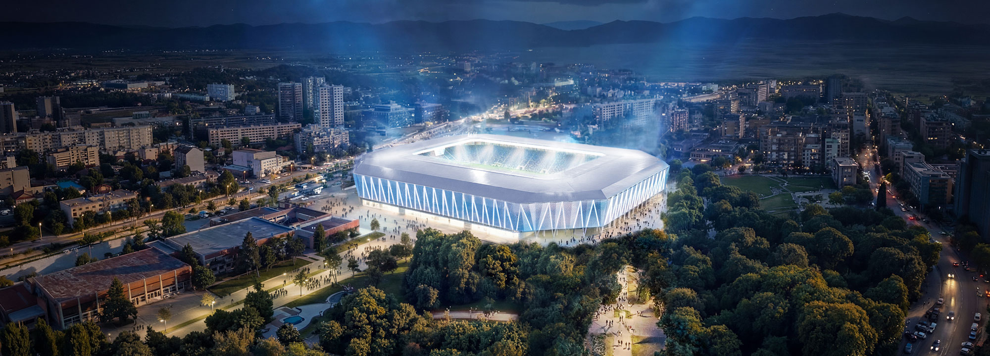 стадион Георги Аспарухов ИПА Архитекти