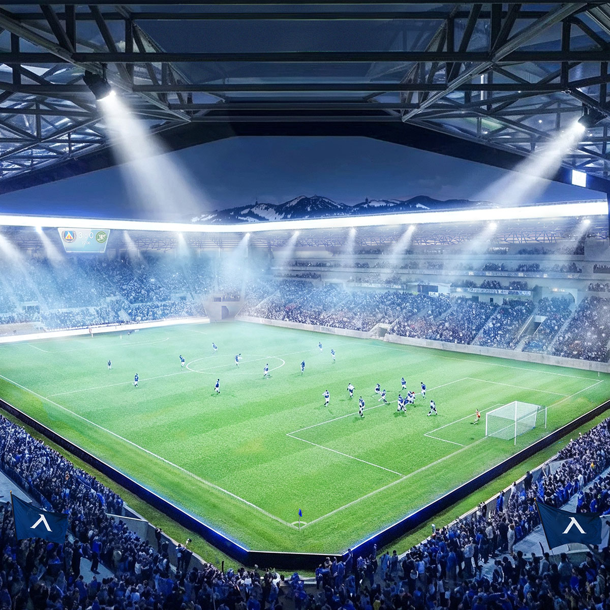 стадион Георги Аспарухов ИПА Архитекти