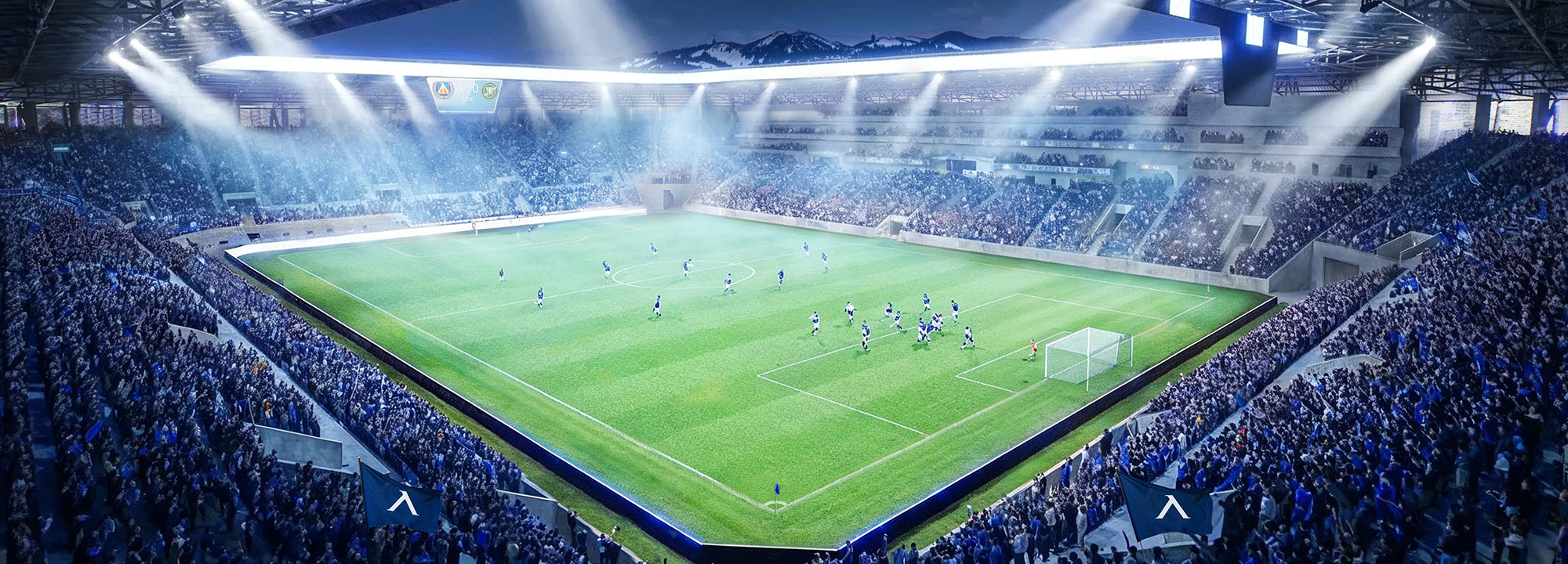 стадион Георги Аспарухов ИПА Архитекти