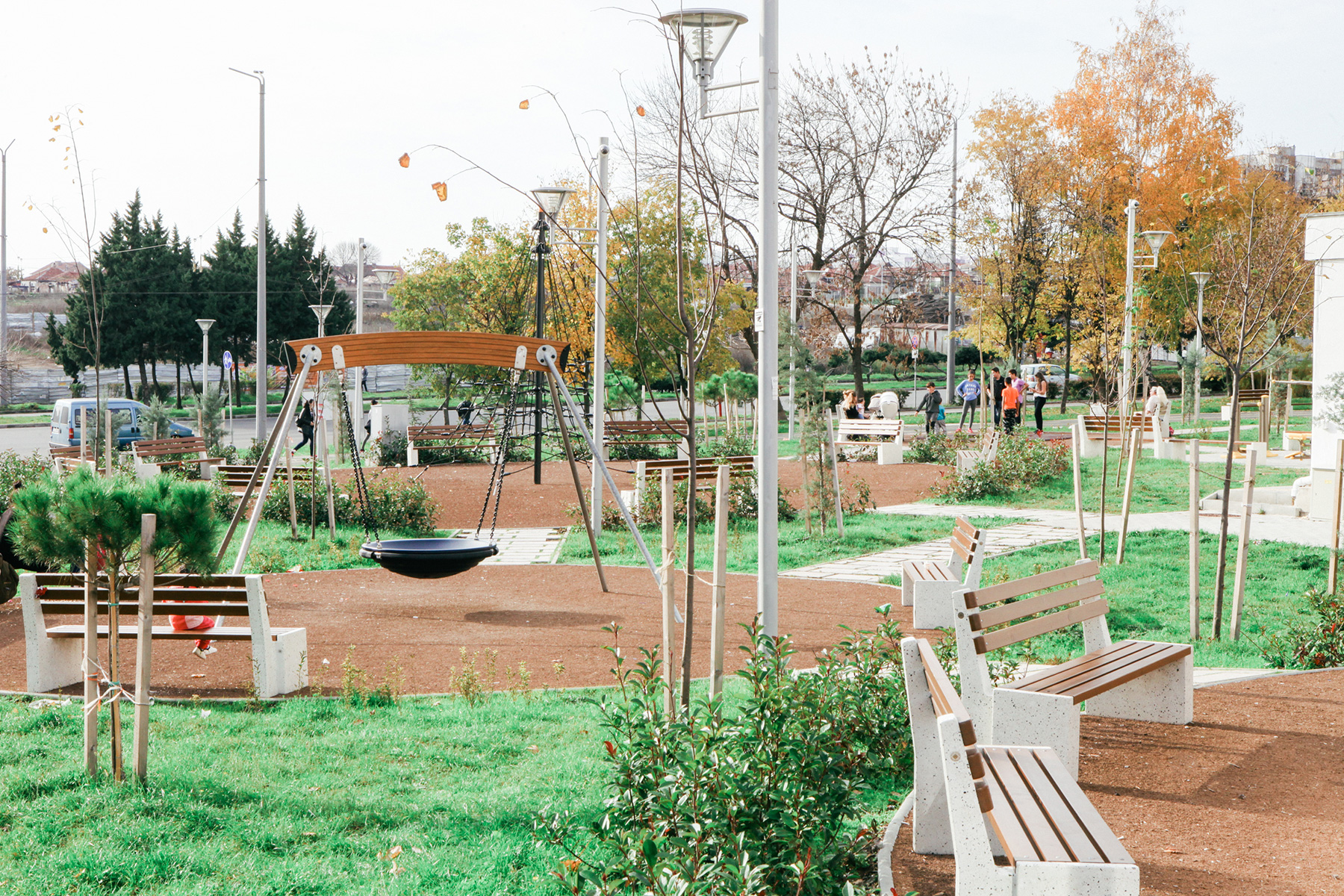 Renovation and Transformation of the Urban Environment in Meden Rudnik District, City of Burgas