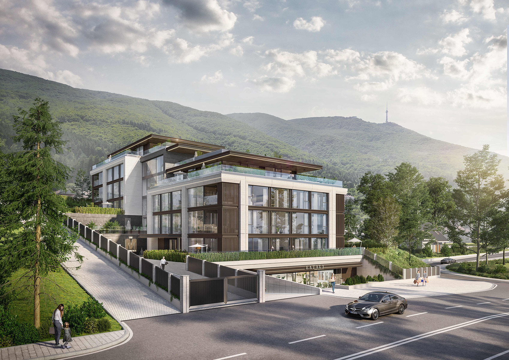 ИПА архитекти M Residence жилищна сграда