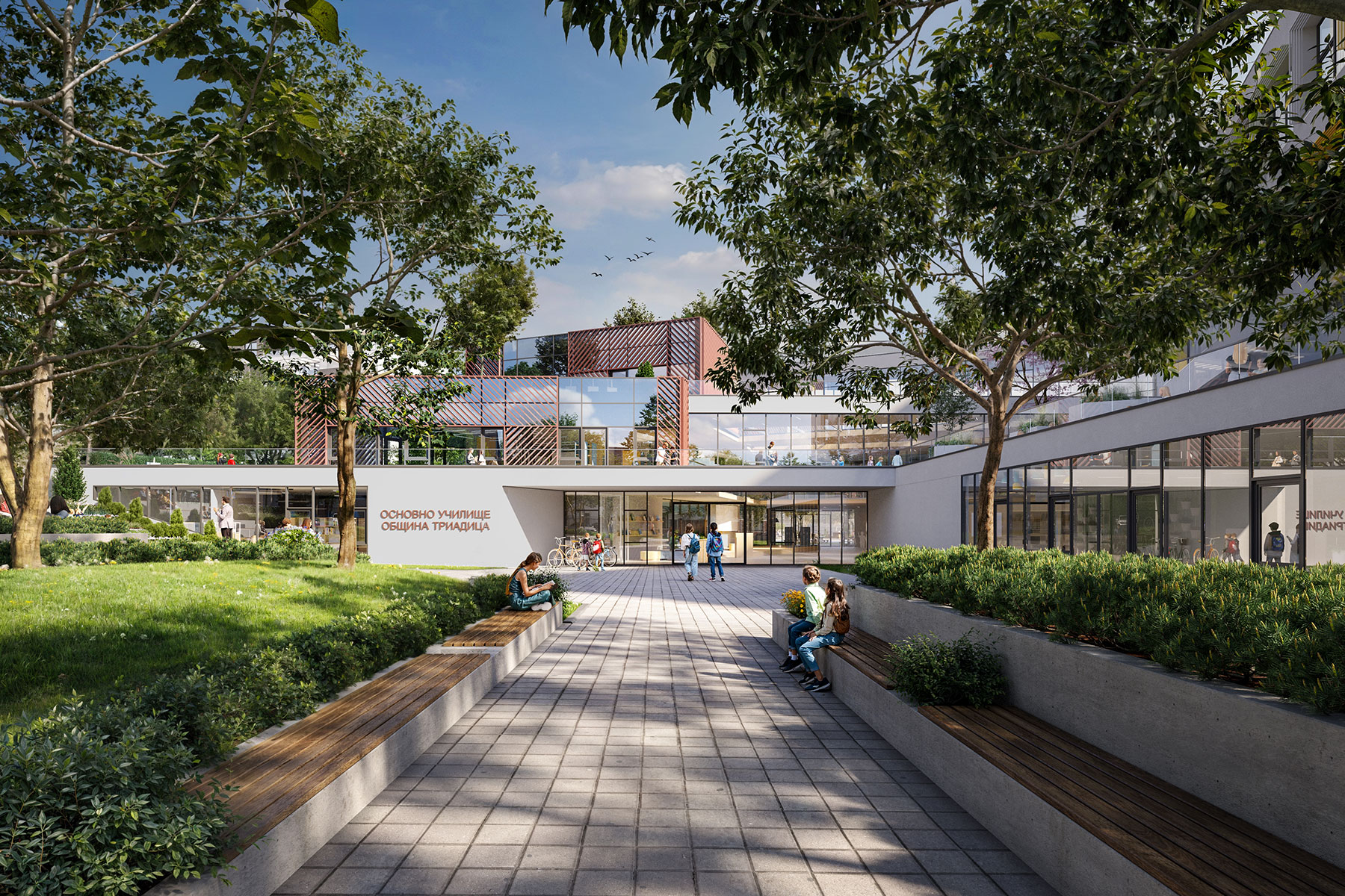IPA architects primary school Triadica