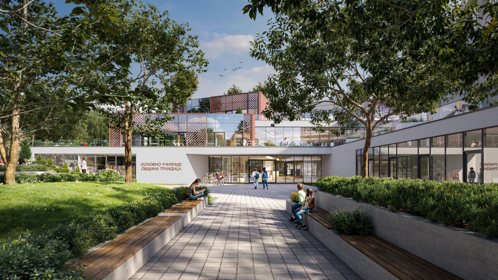 IPA architects primary school Triadica
