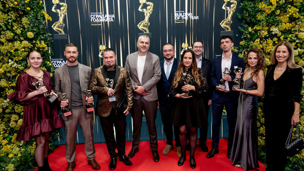 IPA - Architecture and more team at an architectural awards ceremony