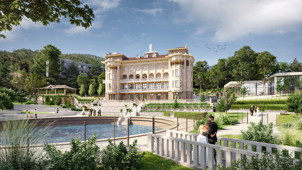 вила Ефория лятна вила старопиталище Пенчо Семов Габрово ИПА Архитекти София