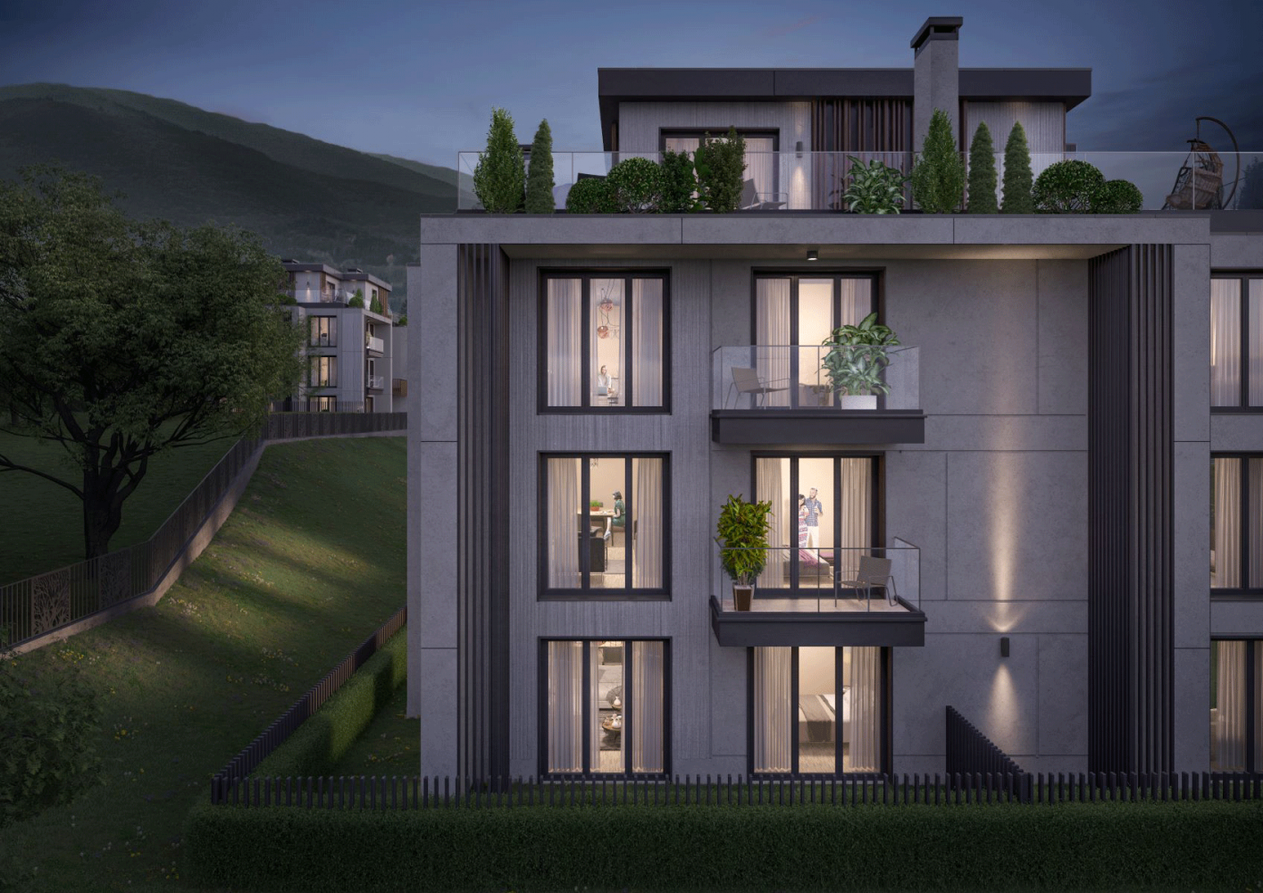 Boyana Sense Residential Project by IPA Architects