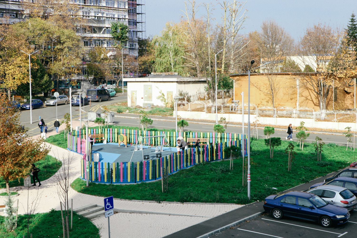 Renovation and Transformation of the Urban Environment in Meden Rudnik District, City of Burgas