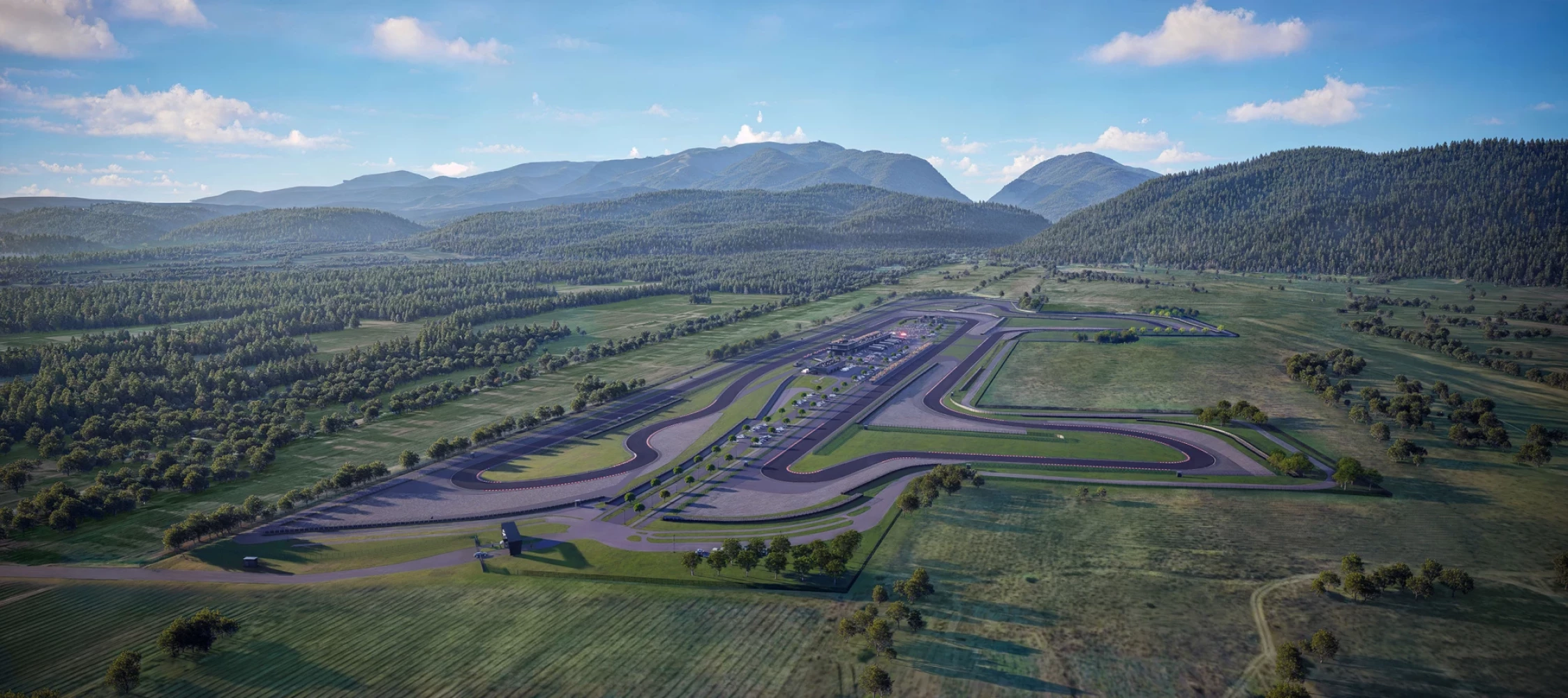 A1 Motor Park Samokov – completed racing circuit by IPA - Architecture and more