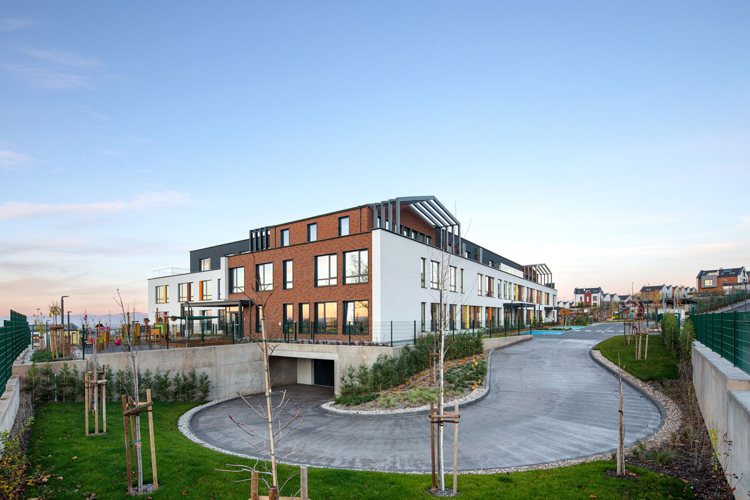 Кампус Лозен Парк училище ИПА Архитекти