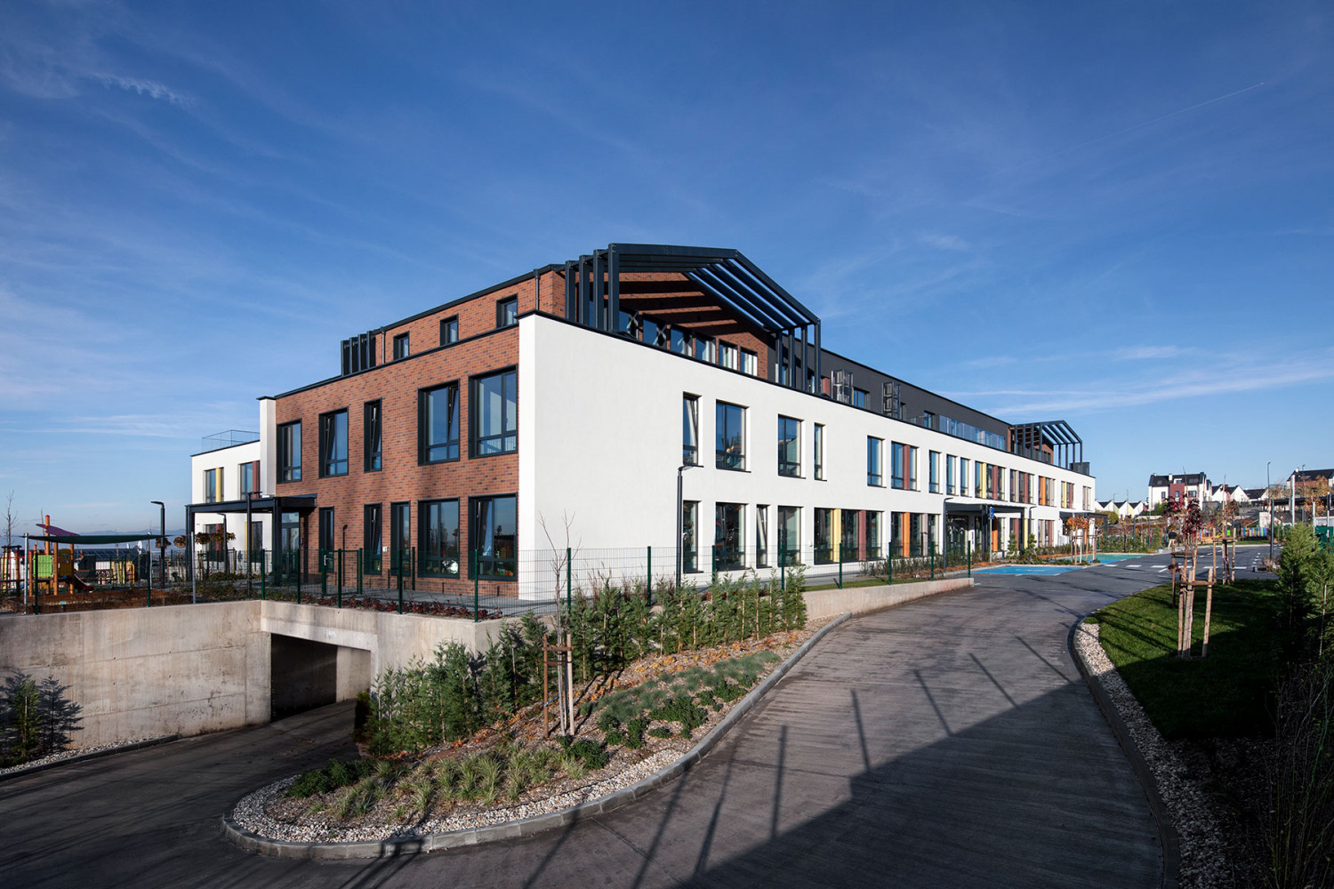 Кампус Лозен Парк училище ИПА Архитекти