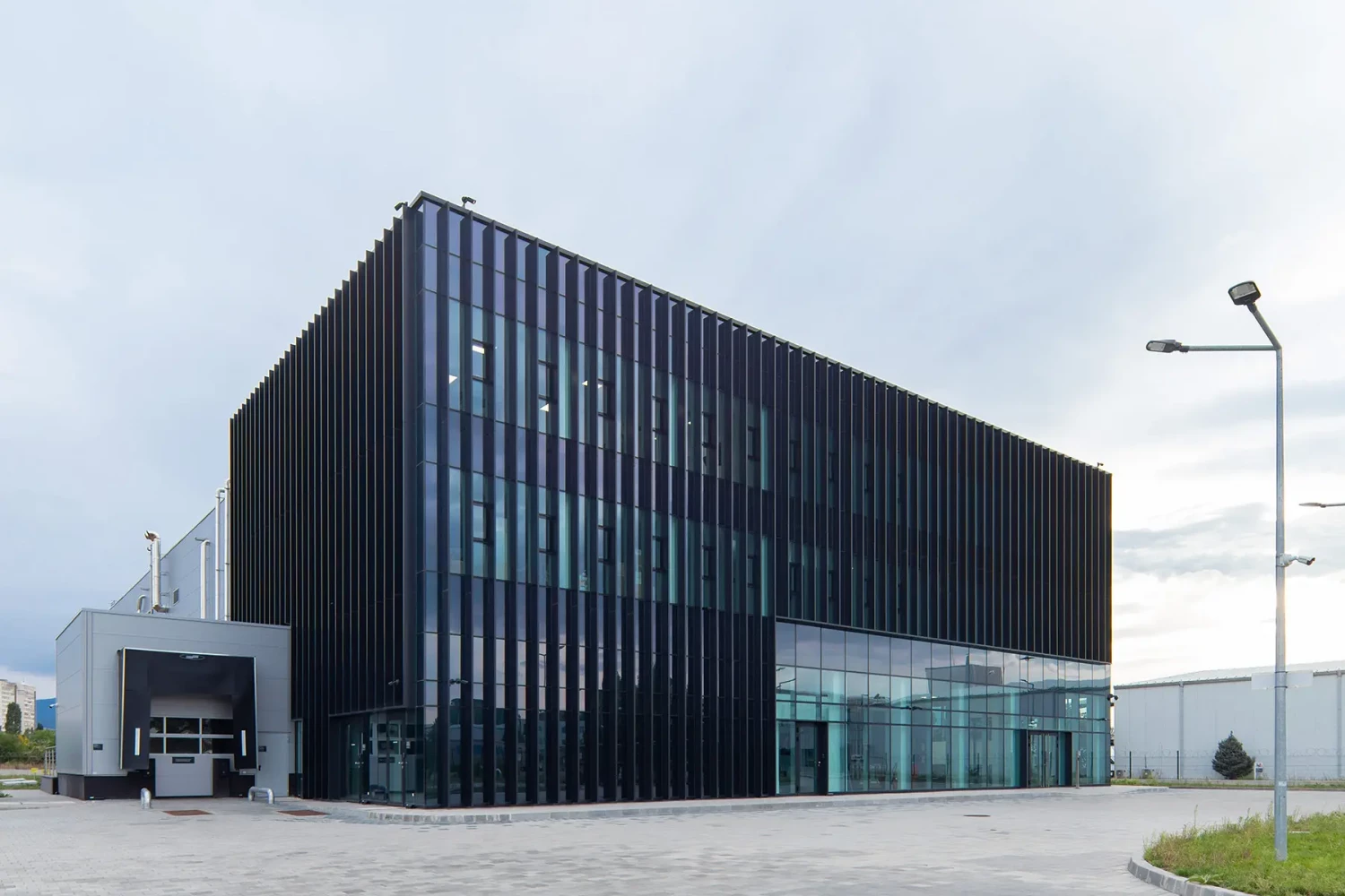 High-tech industrial building Equinix Data Center Sofia