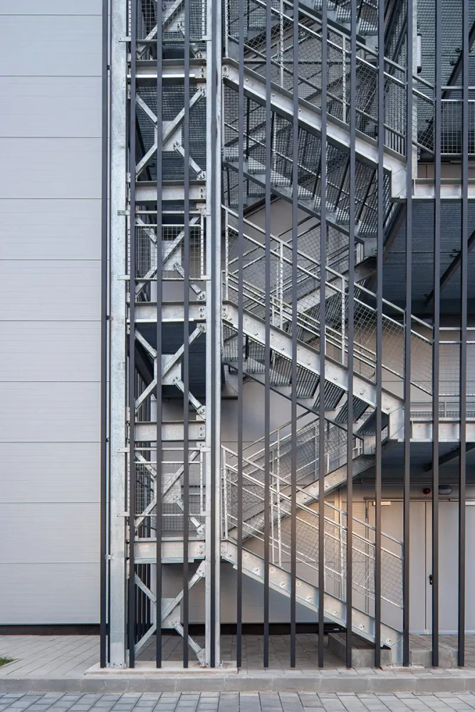 Industrial building Equinix in Sofia with high-tech infrastructure
