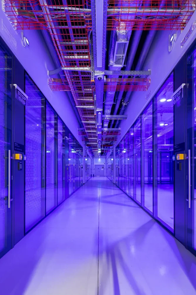 Equinix Data Center Sofia – high-tech data infrastructure building