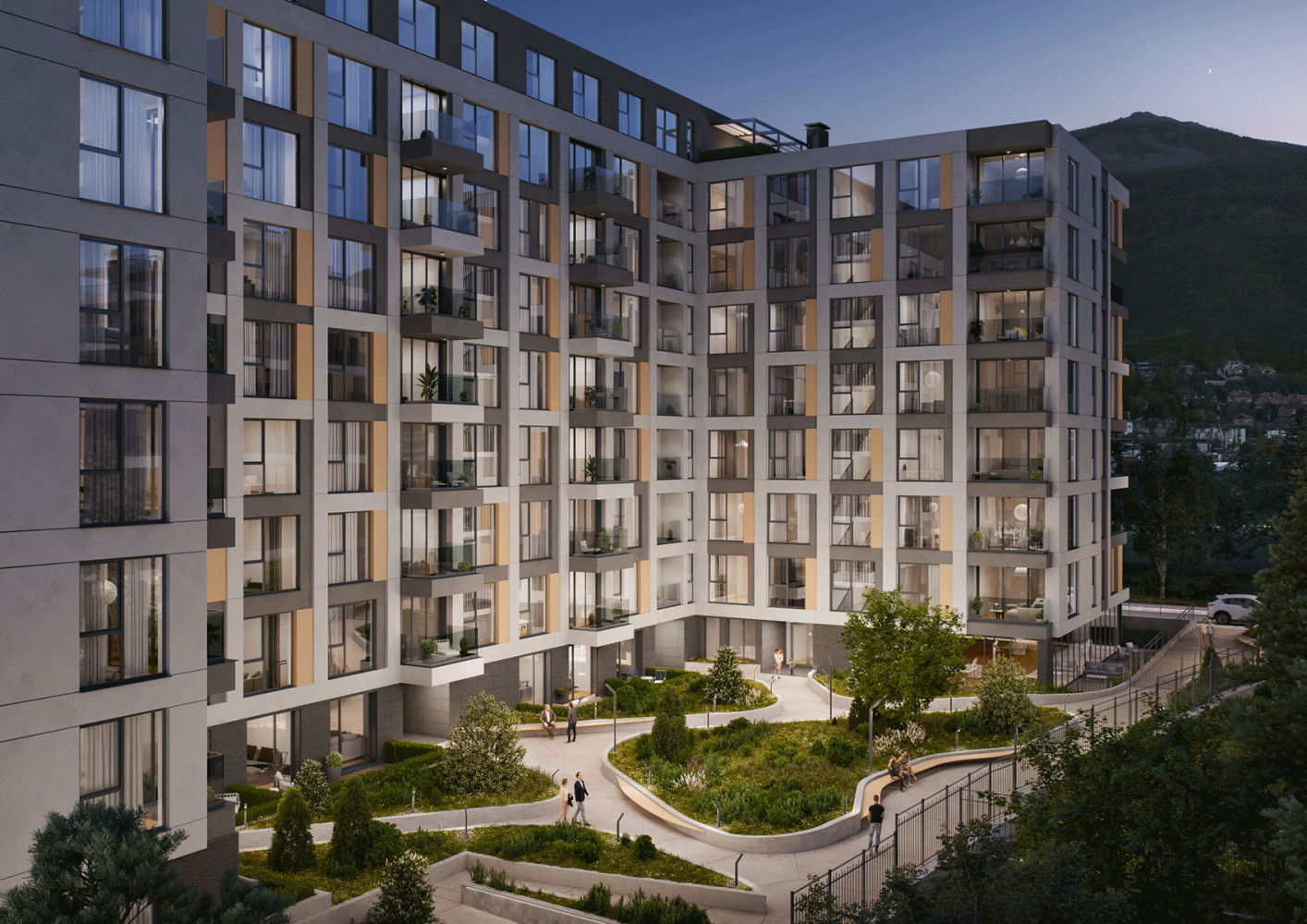 Jade 2 Residential Complex IPA - Architecture and more Sofia