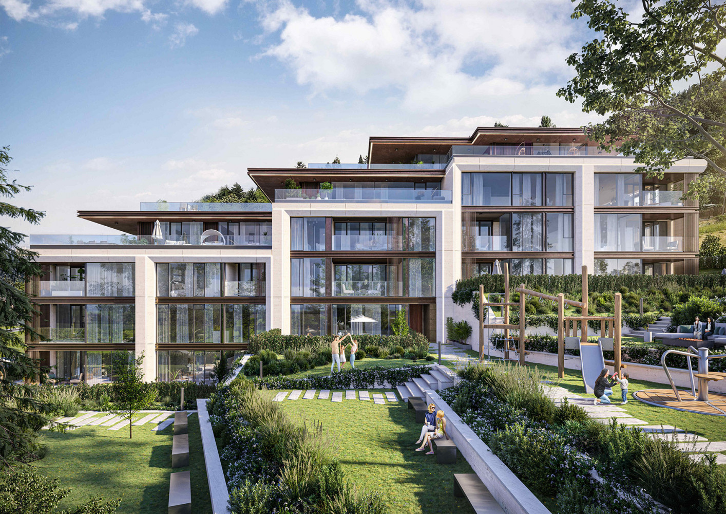 ИПА архитекти M Residence жилищна сграда