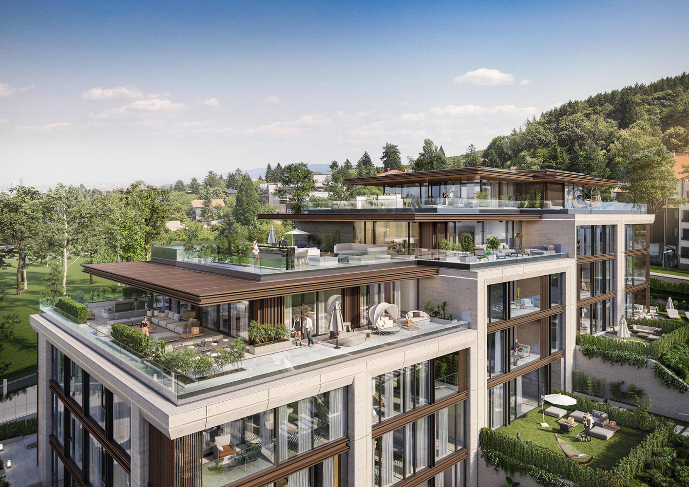 ИПА архитекти M Residence жилищна сграда