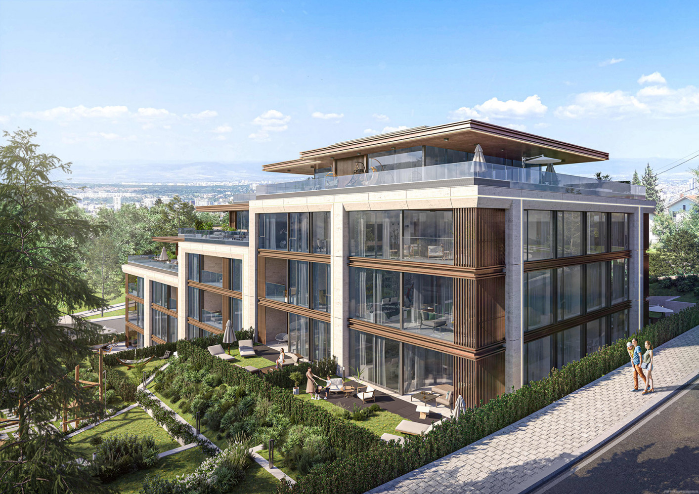 ИПА архитекти M Residence жилищна сграда