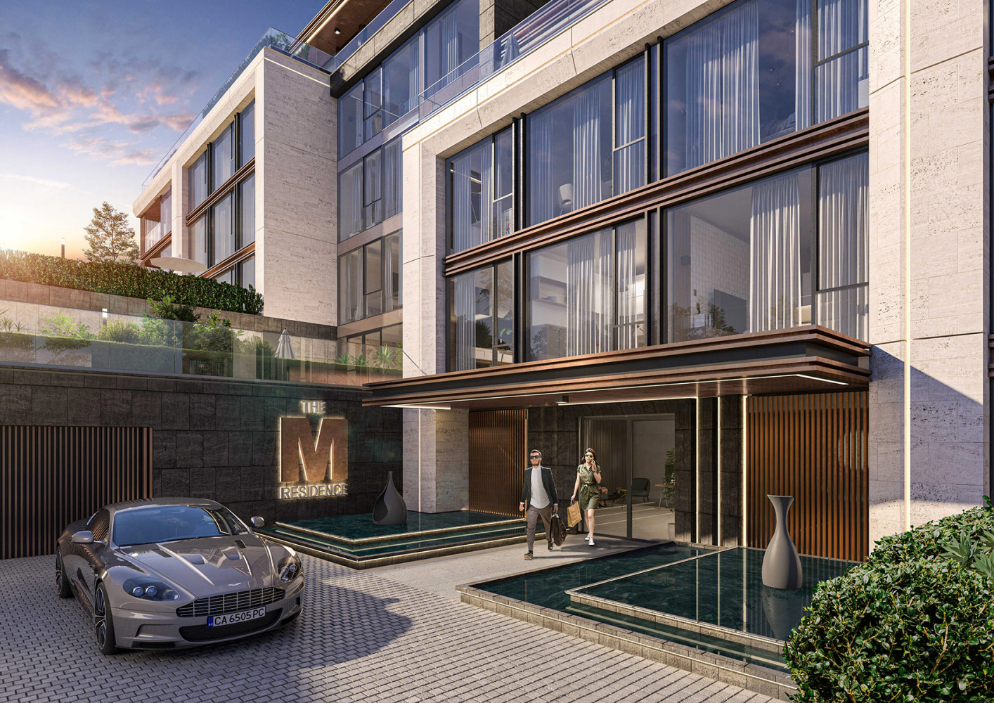 ИПА архитекти M Residence жилищна сграда