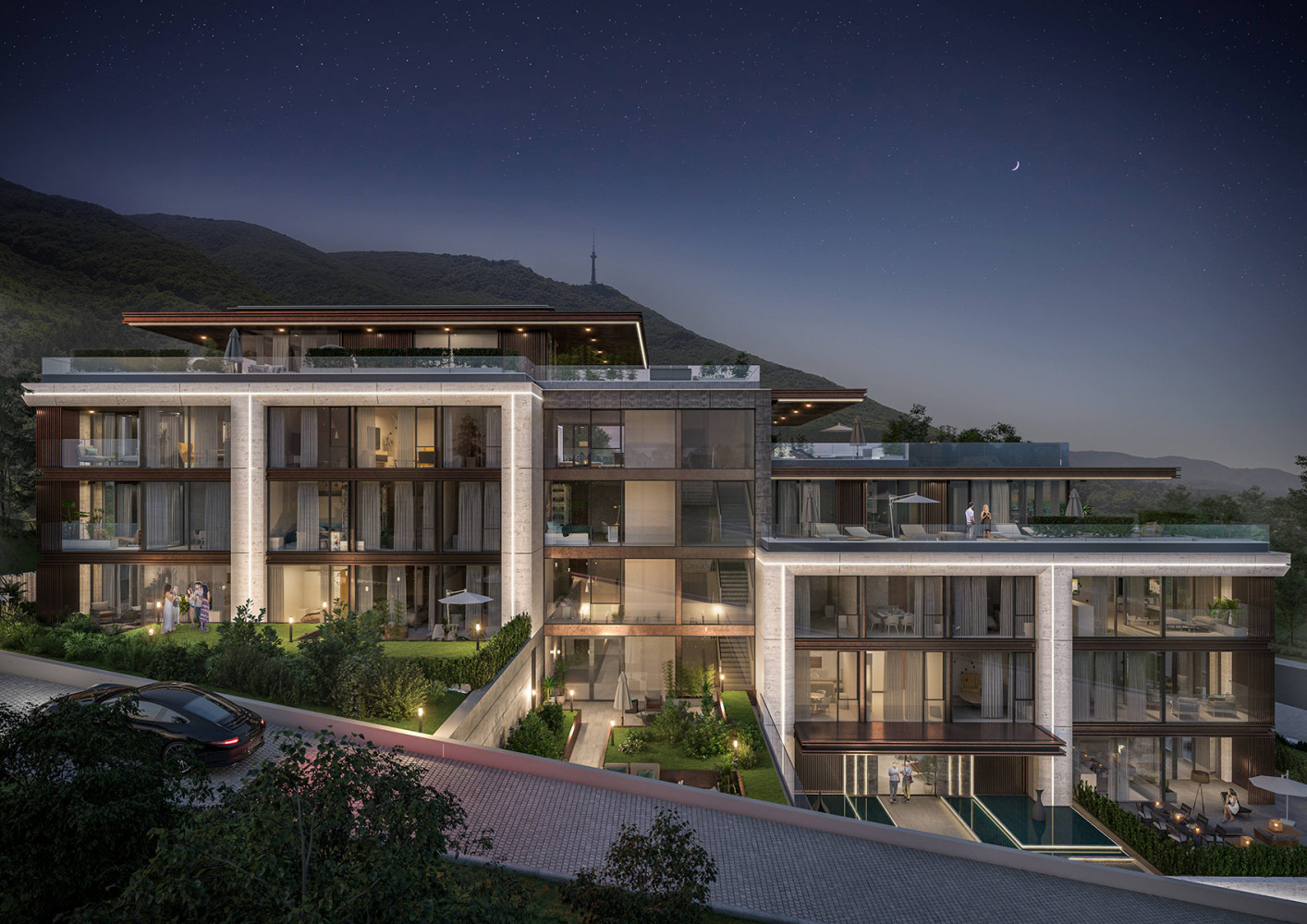 ИПА архитекти M Residence жилищна сграда