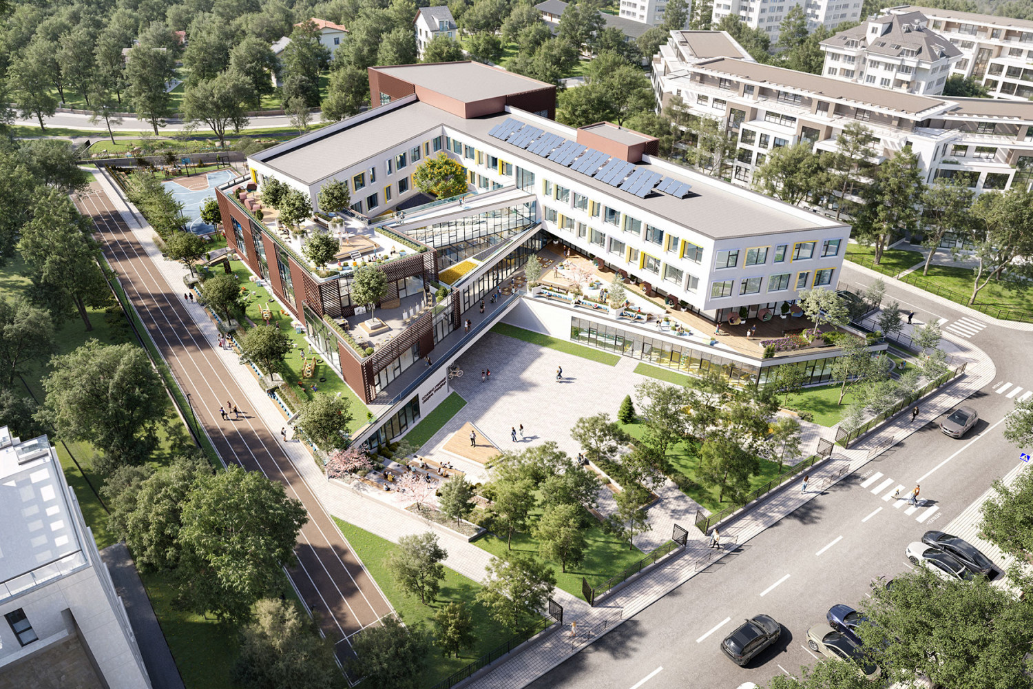 IPA architects primary school Triadica