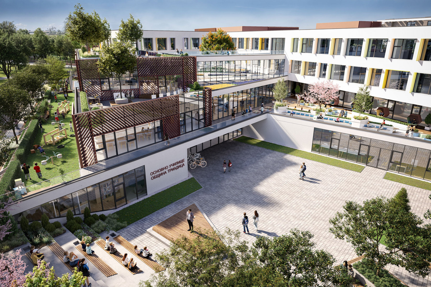 IPA architects primary school Triadica