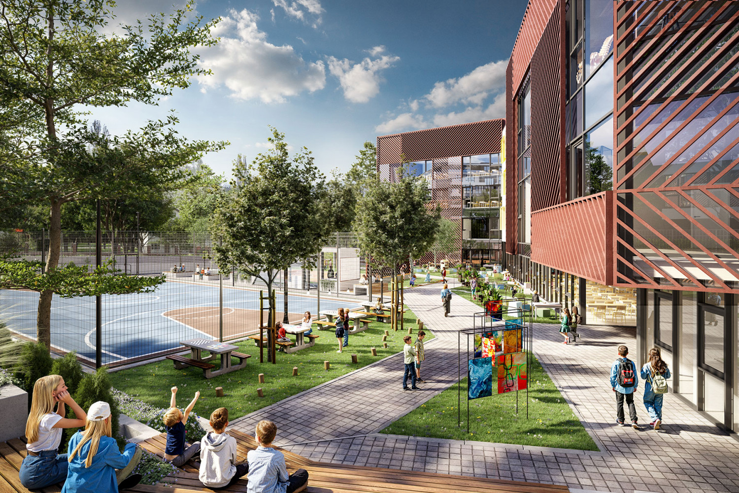 IPA architects primary school Triadica
