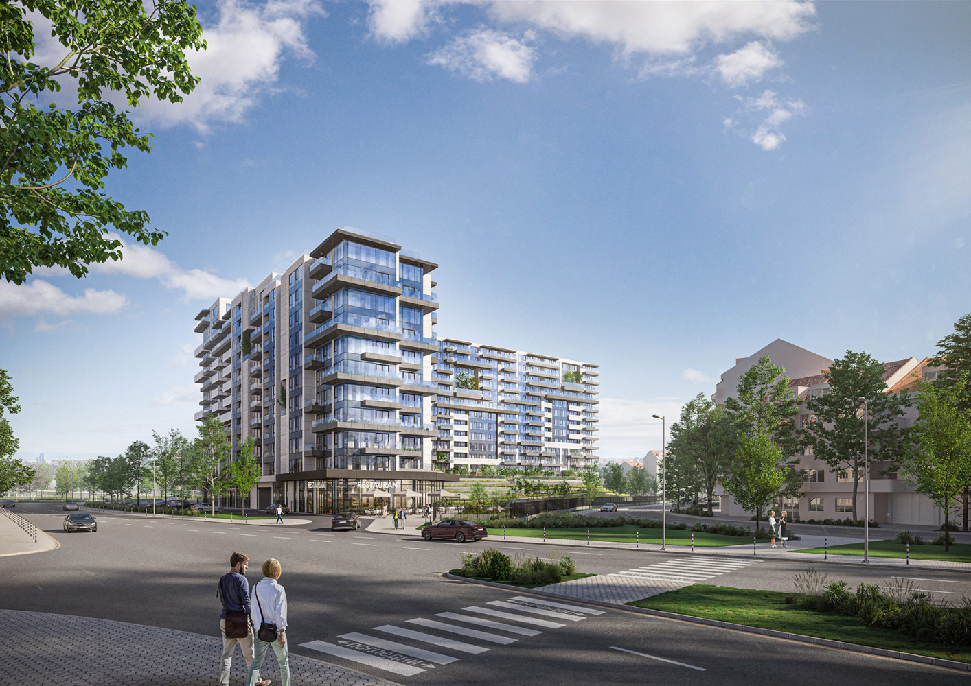 Teatralna Park Residence ИПА Архитекти София