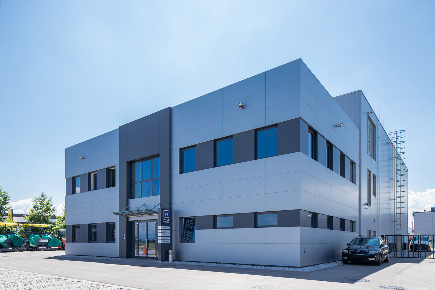 Wirtgen сервизен и търговски център ИПА Архитекти София