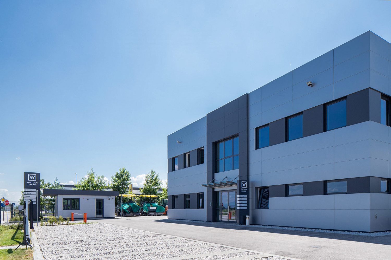 Wirtgen сервизен и търговски център ИПА Архитекти София