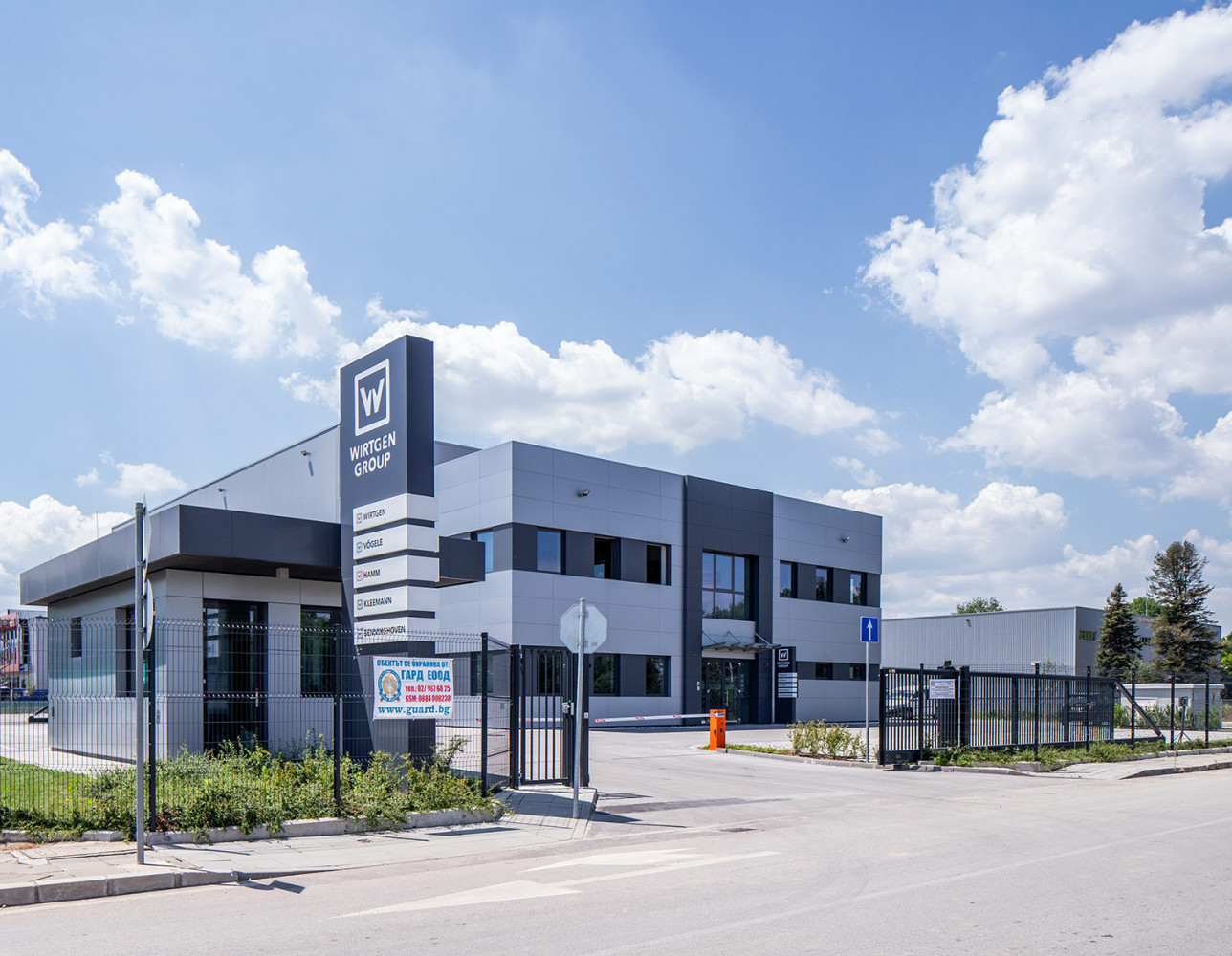Wirtgen сервизен и търговски център ИПА Архитекти София