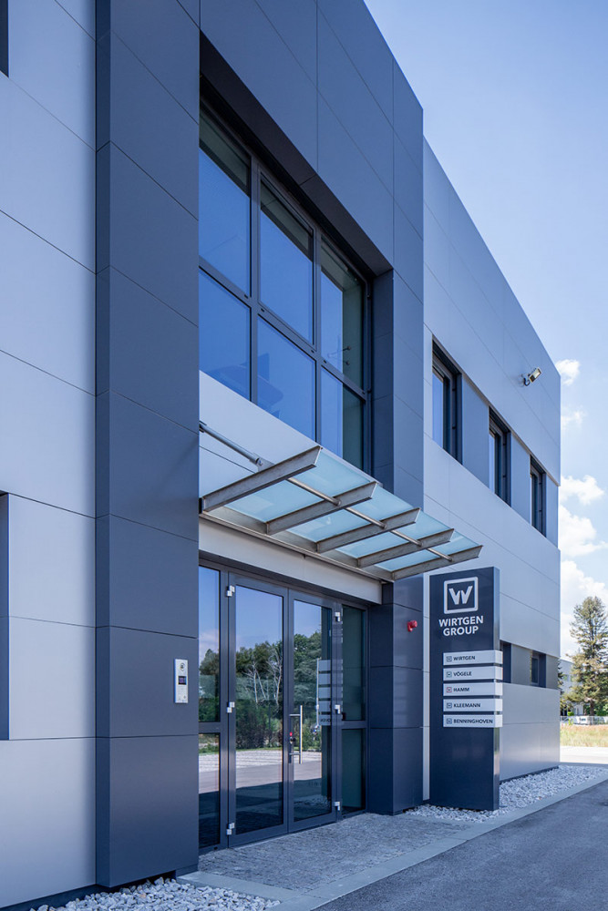 Wirtgen сервизен и търговски център ИПА Архитекти София