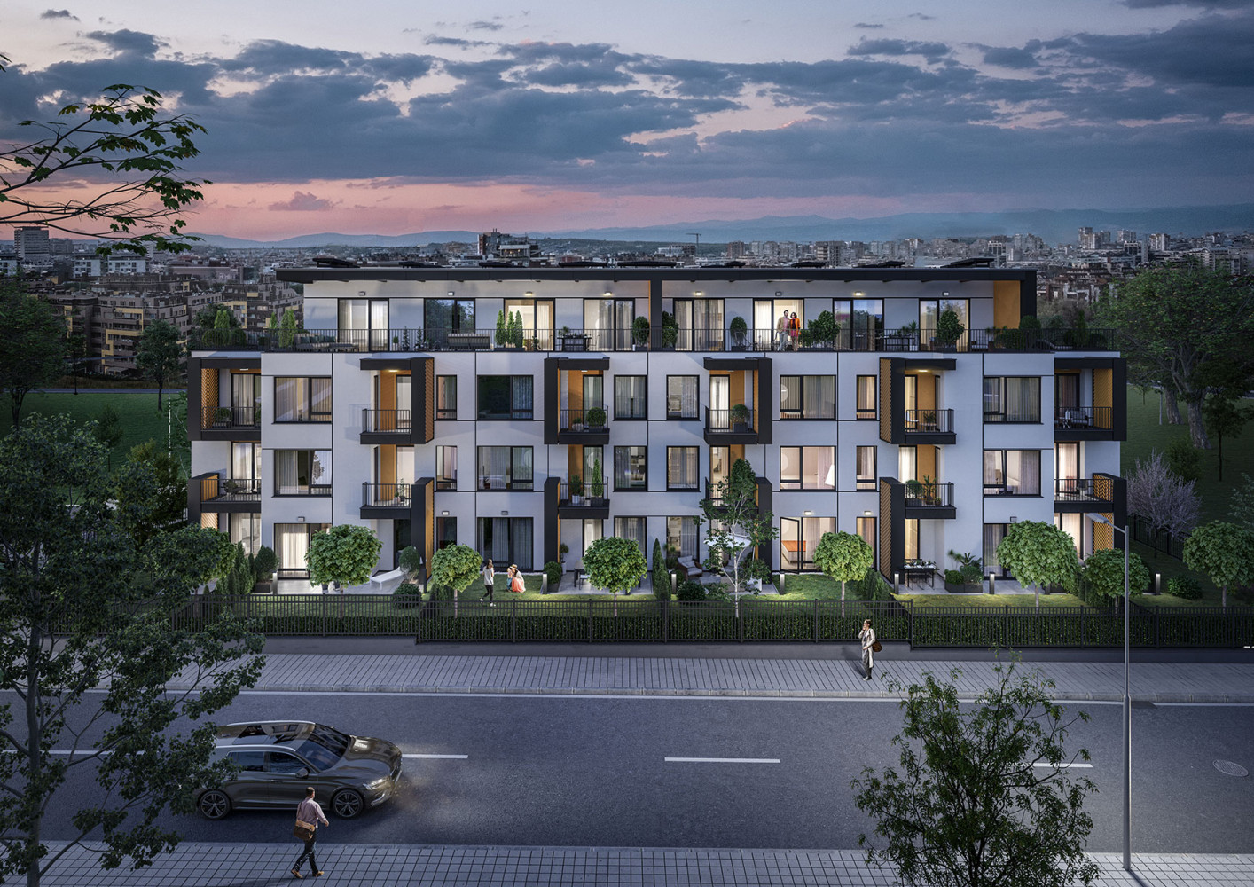 Malina Garden жилищна сграда ИПА Архитекти София