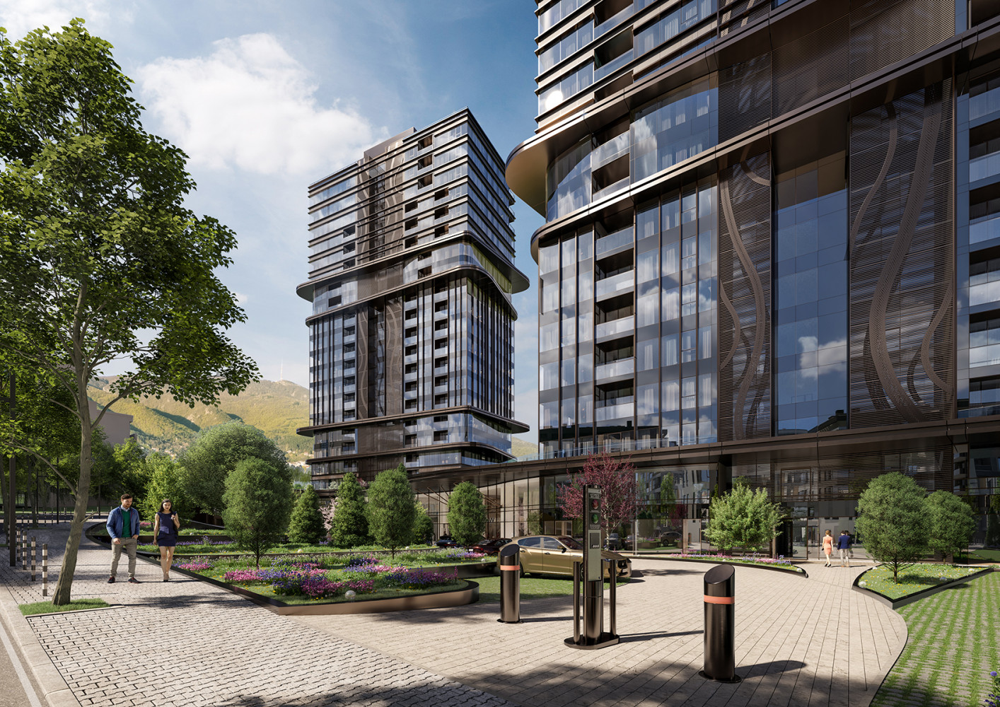 Sky Towers by Amur Residential Complex IPA - Architecture and more Sofia