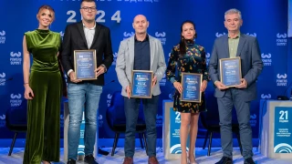 Participants with awards at the Annual Construction Awards M2 2024 ceremony