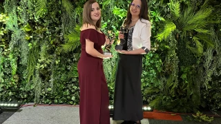 IPA representatives with their awards at the ceremony venue