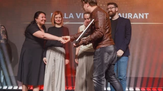 Presentation of the award for the Bella Vista Restaurant interior