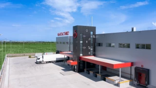Administrative entrance and warehouse area of the FANTASTICO Logistics Center