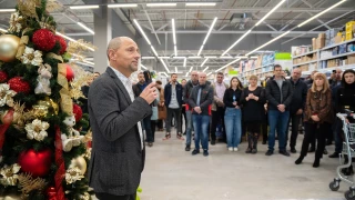 Official welcome speech at the opening of the GStroy store in Plovdiv
