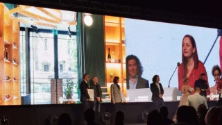 Връчване на наградата за ресторант UNICA на Dibla Design Awards 2022