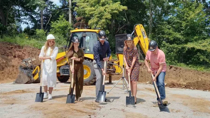 Groundbreaking ceremony for the Boyana Senses residential project in Sofia
