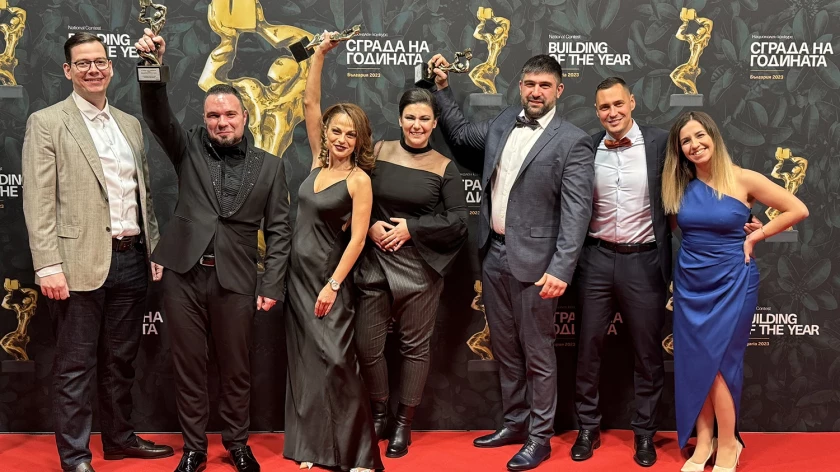 IPA - Architecture and more team at the Building of the Year 2023 awards ceremony
