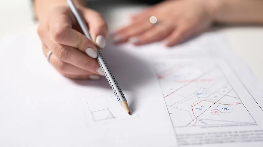 Project Test Fit analysis of property development potential and building volume
