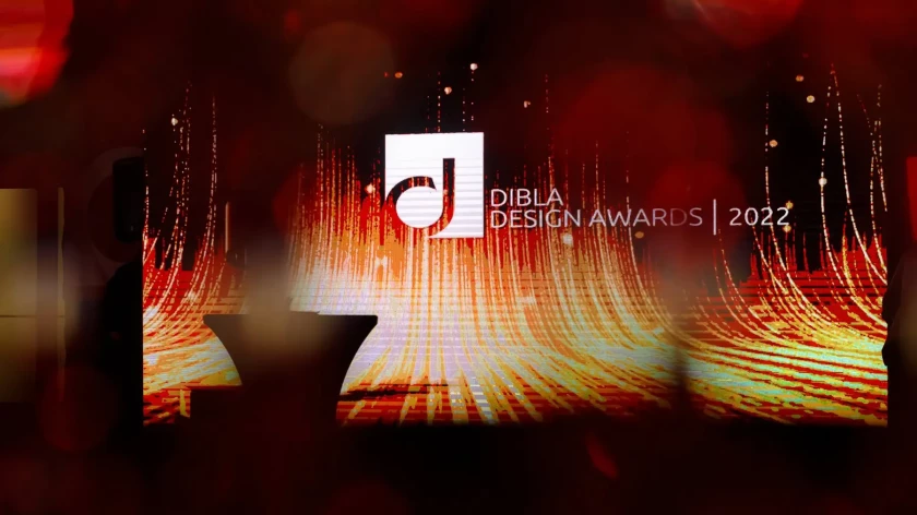 Stage at the Dibla Design Awards 2022 ceremony